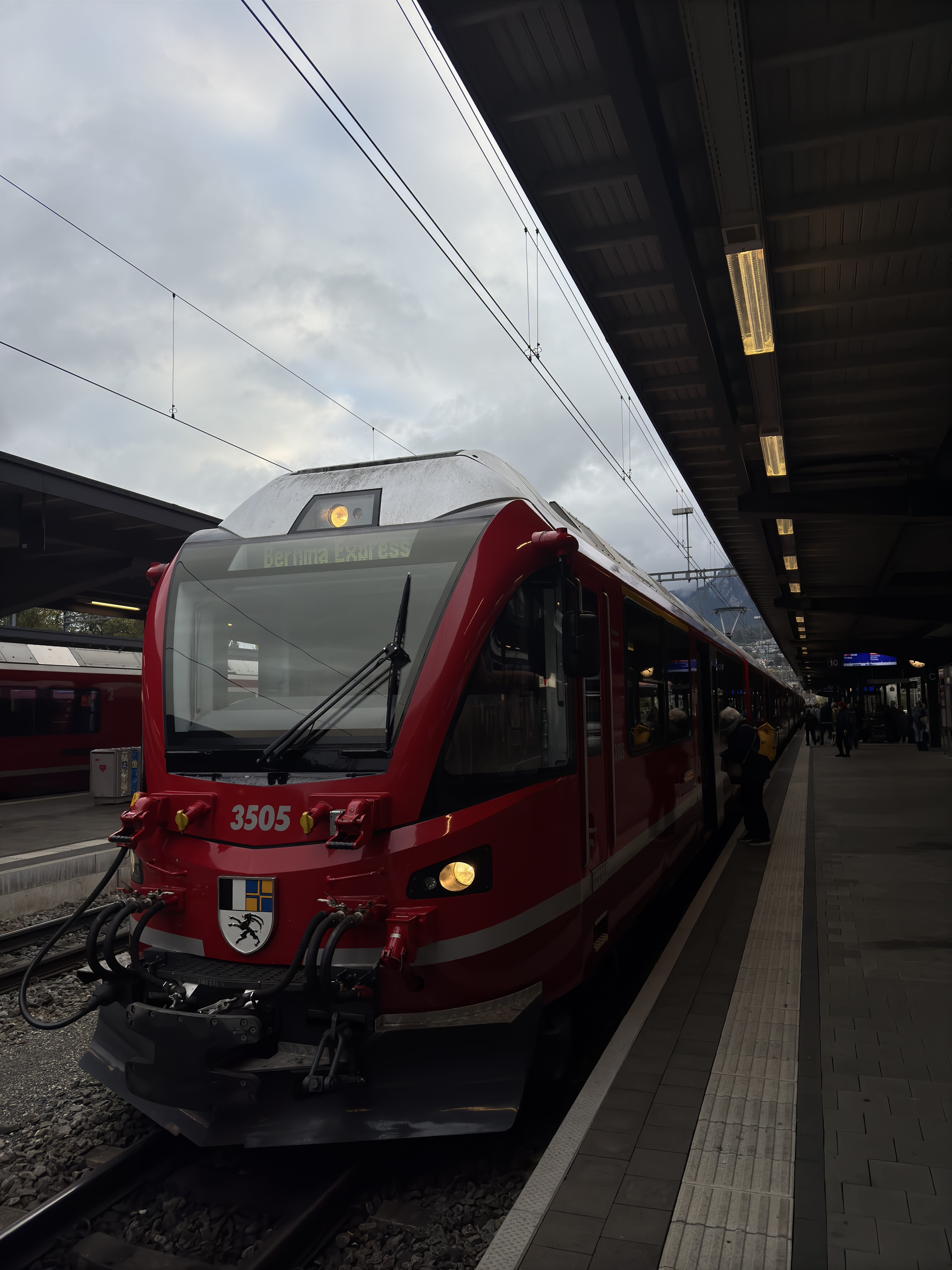 bernina express train chur