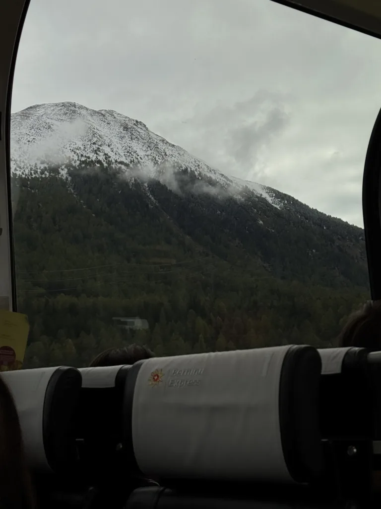 swiss alps train