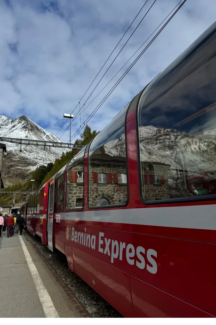 bernina express train