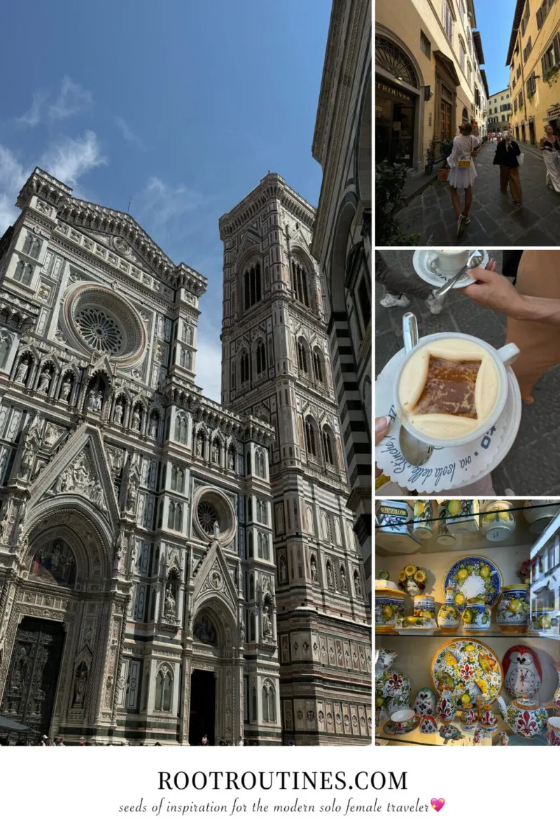 florence italy to do first time