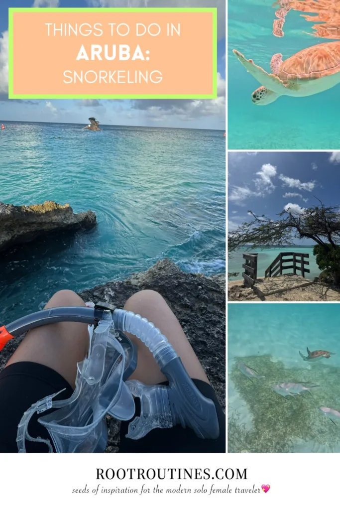 things to do in aruba snorkeling