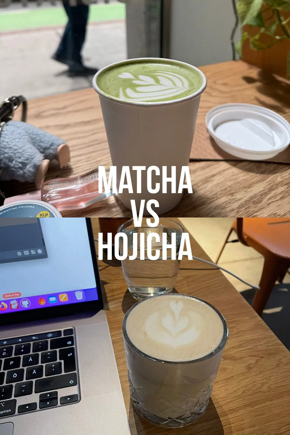 Hojicha vs Matcha
