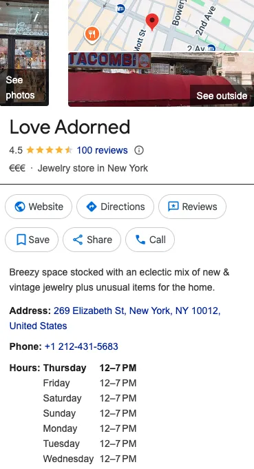 Love Adorned (Nolita) 