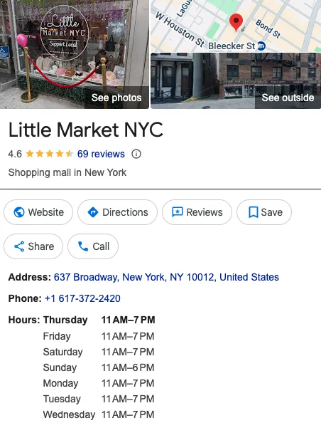 Little Market NYC (NoHo) 