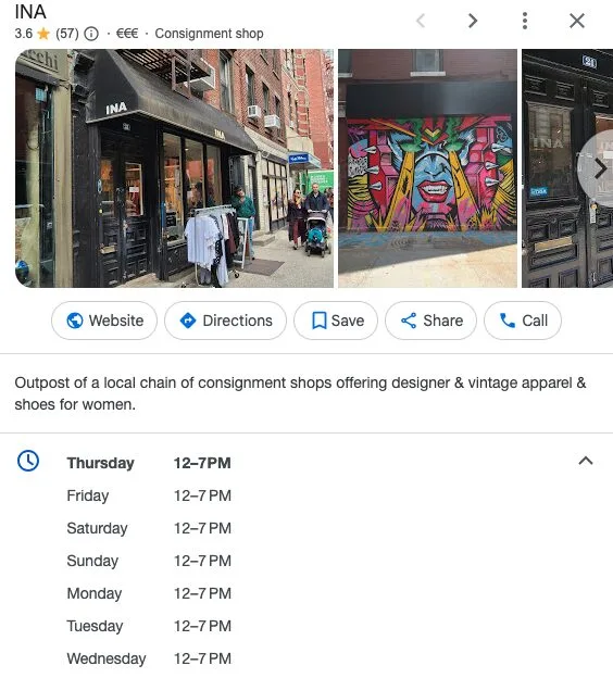 INA (Nolita & Chelsea) 