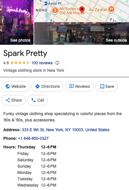 Spark Pretty (East Village) 