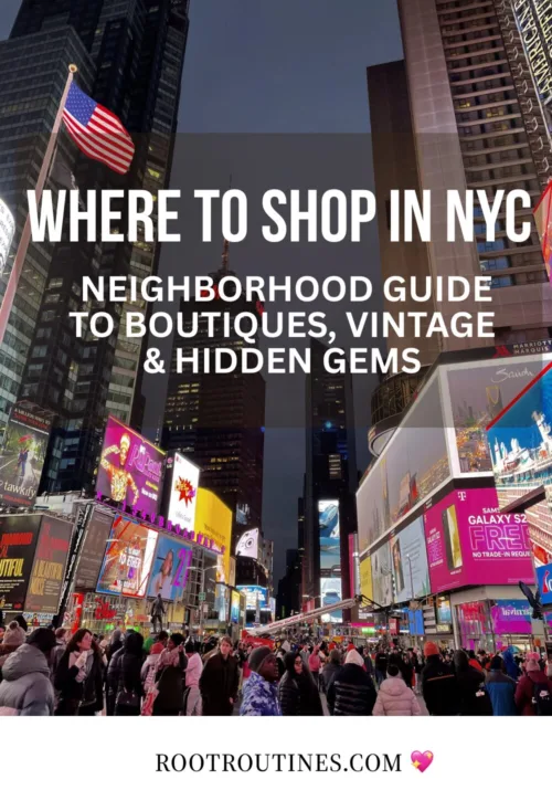 Where to Shop in NYC